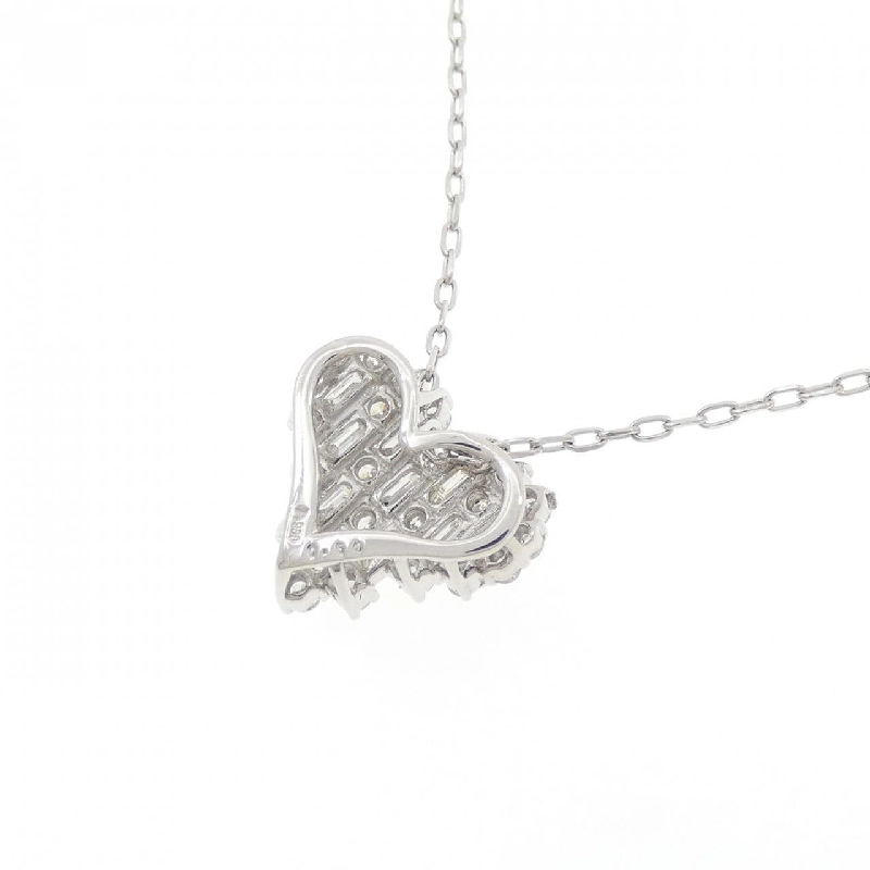 Dây chuyền kim cương hình trái tim PT900/PT850 0.60CT - Hàng hiệu Chính hãng 858892