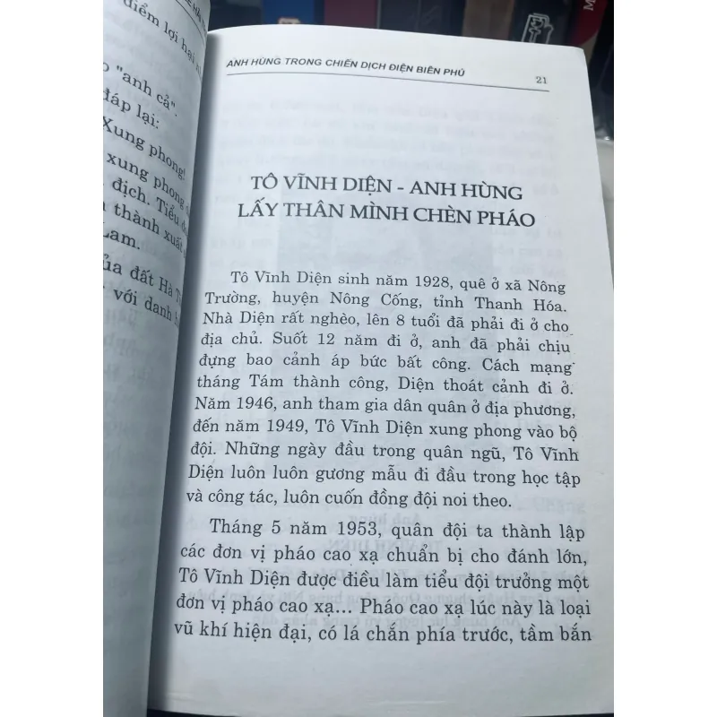 Sách Lịch sử Chiến dịch Điện Biên Phủ - Lê Hải Triễu mới 90% 1003965