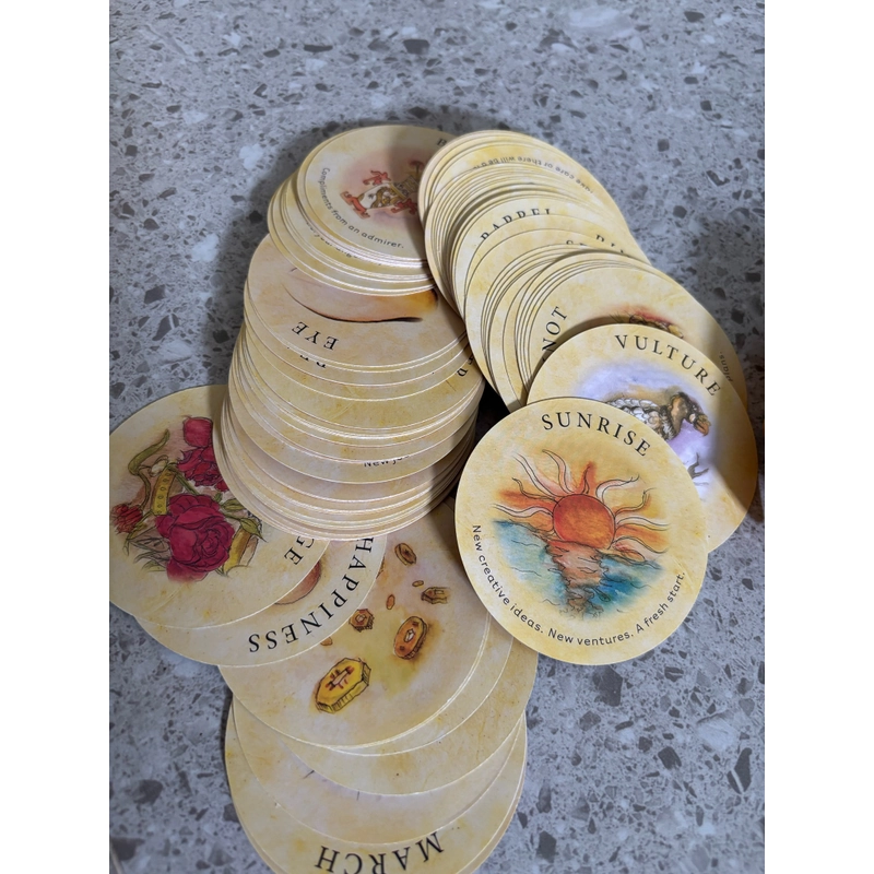 Bộ bài trà Tea Leaf Fortune Cards 469561