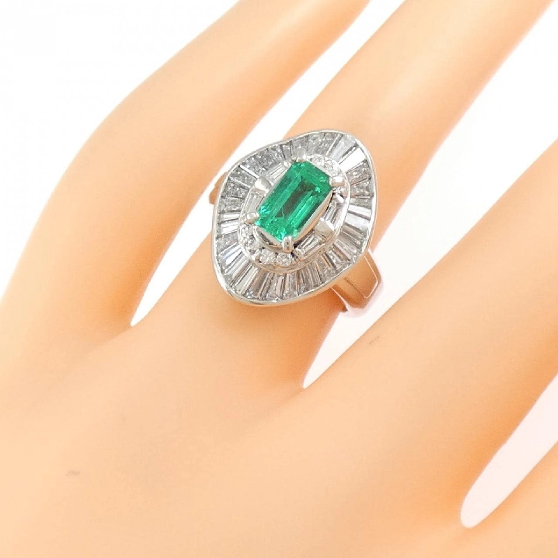 Nhẫn Emerald PT900 0.98CT 669159