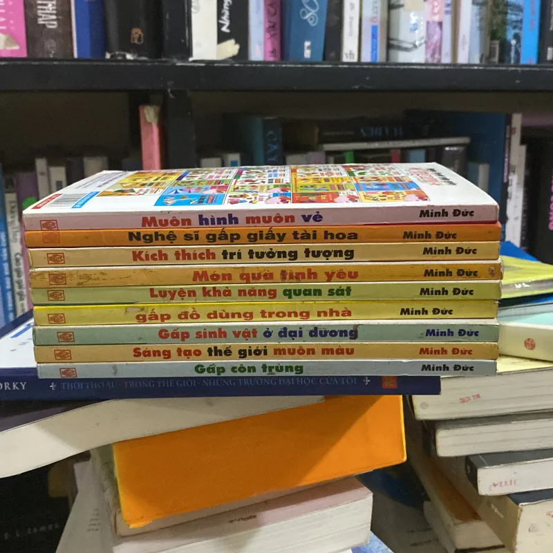 9 cuốn Nghệ thuật xếp giấy Origami 778497