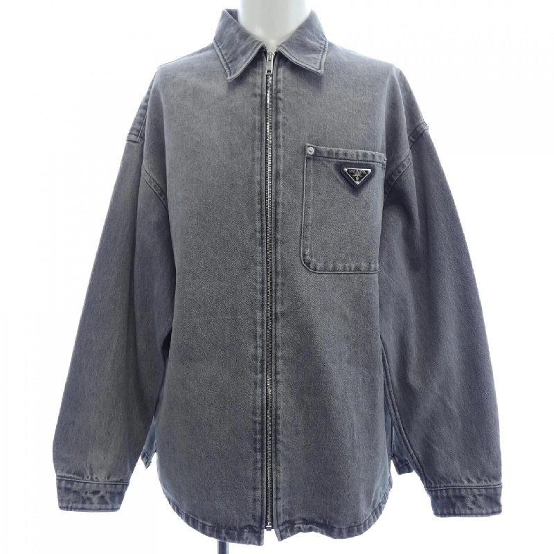 Áo khoác denim PRADA GEC086 S232 13B4 - Hàng hiệu Authentic 888183