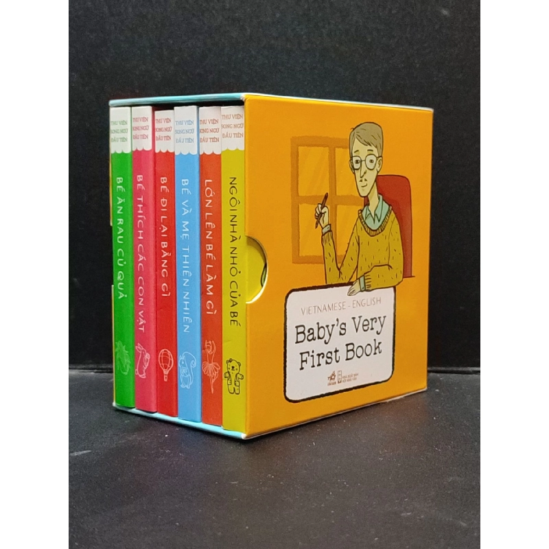 Boxset Thư Viện Song Ngữ Đầu Tiên 6 cuốn nhiều tác giả khổ nhỏ mới 90% 2023 HCM1304 giáo dục 913831