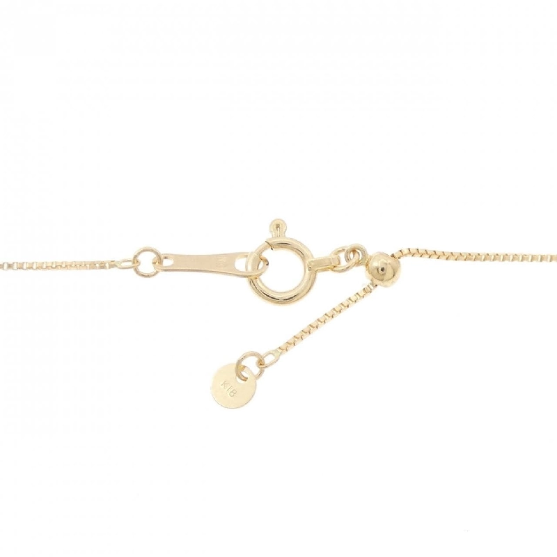 K18YG Solitaire Diamond Necklace - Hàng hiệu Chính hãng 866293