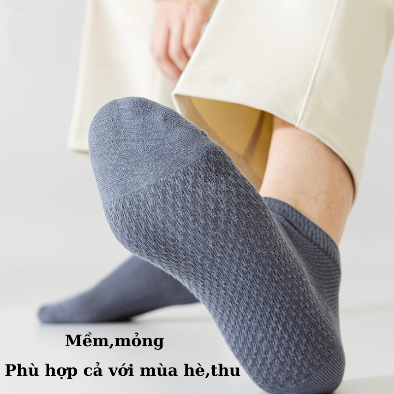 Combo 6 đôi tất nam cổ ngắn 331182