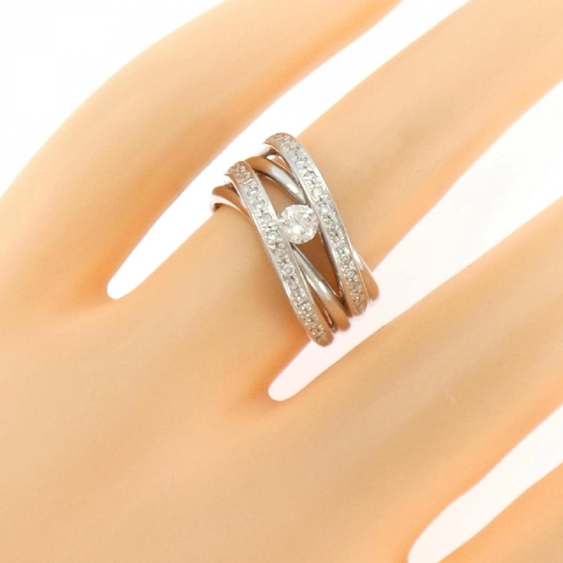 Nhẫn kim cương K18WG 0.30CT - Hàng hiệu Chính hãng 851402