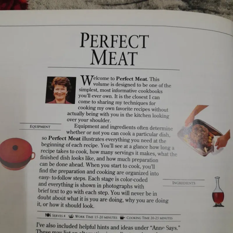 Perfect MEAT DISHES. Nghệ thuật nấu món thịt. Anne Willan 785295