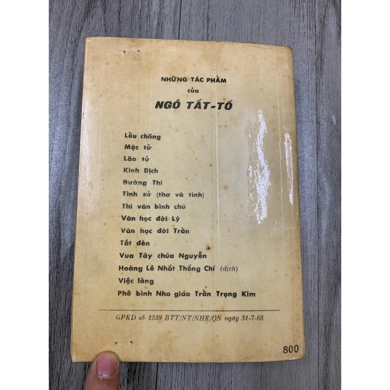 Lều chõng - ngô tất tố ( NXB Khai Trí ). 999 465975