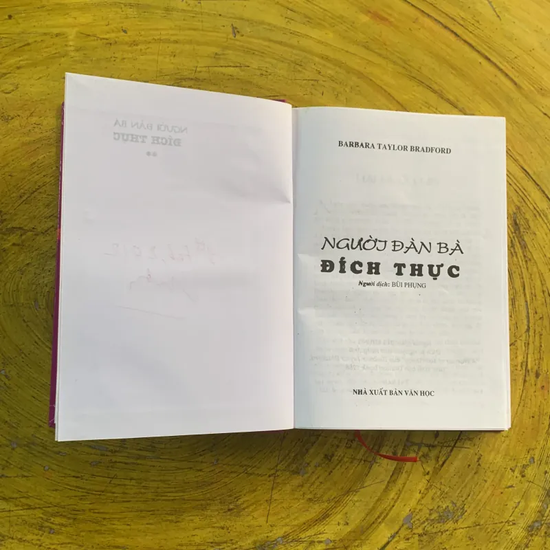 NGƯỜI ĐÀN BÀ ĐÍCH THỰC - trọn bộ hai tập- BARBARA TAYLOR BRADFORD 976601