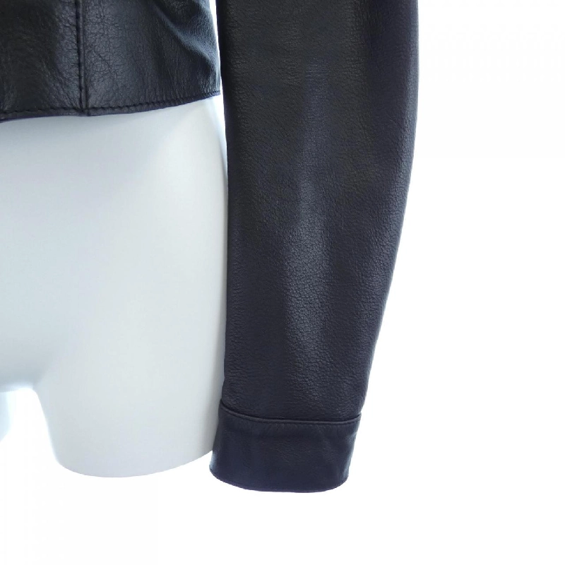 【Mã giảm giá】Dolce & Gabbana DOLCE&GABBANA Áo khoác da biker 637038