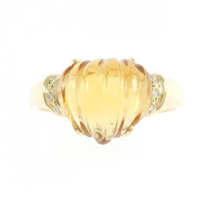 Nhẫn Citrine K18YG - Hàng hiệu Chính hãng 850836