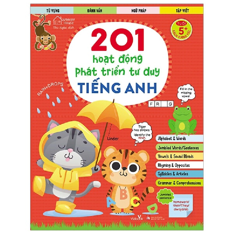 201 Hoạt Động Phát Triển Tư Duy - Tiếng Anh - Wonder House 453804
