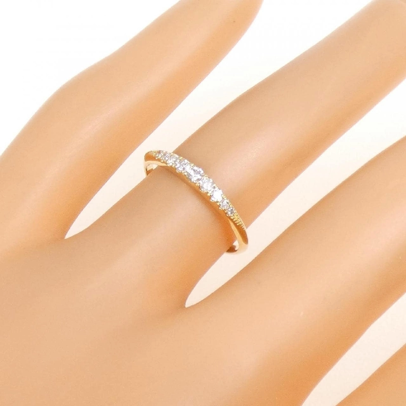 Nhẫn kim cương K18YG 0.14CT - Hàng hiệu Authentic 853619