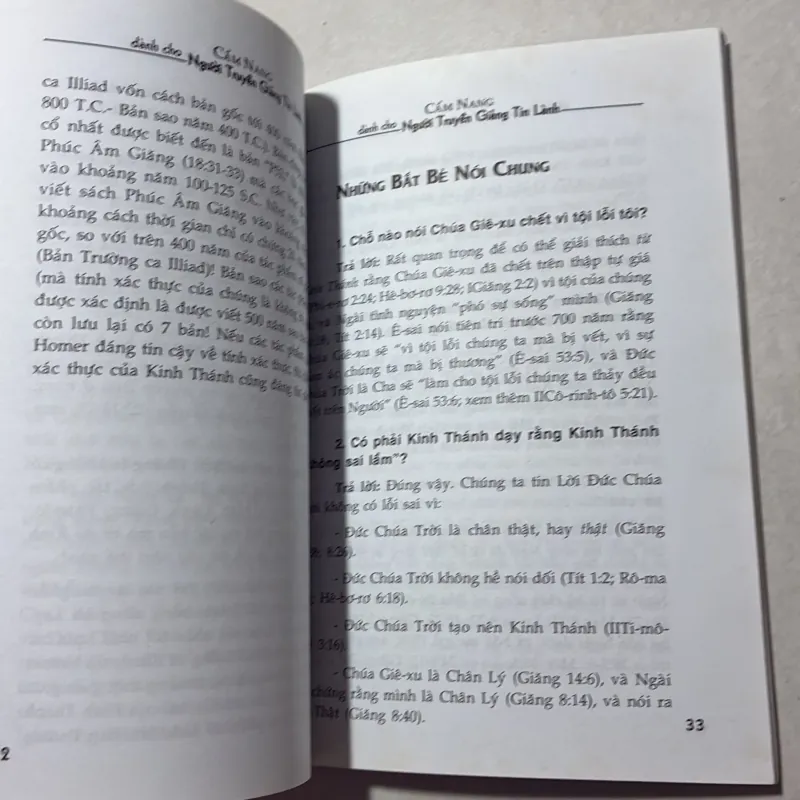 Cẩm nang dành cho người Truyền giảng Tin Lành 791939