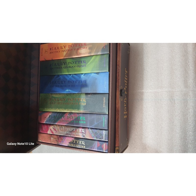 Harry Potter Hardcover Boxset 1-7 (Trunk) - bộ rương bìa cứng US 138893