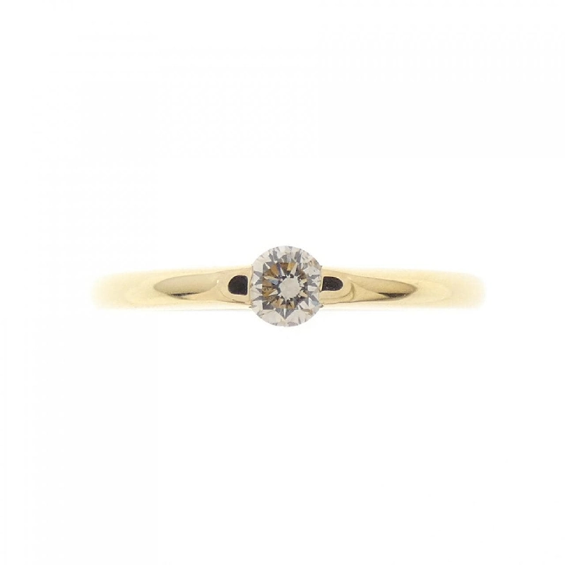 Nhẫn kim cương K18YG 0.10CT 668047