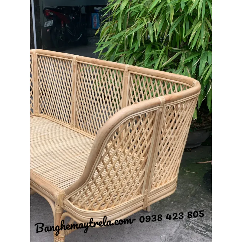Băng ghế sofa mây dài 598621