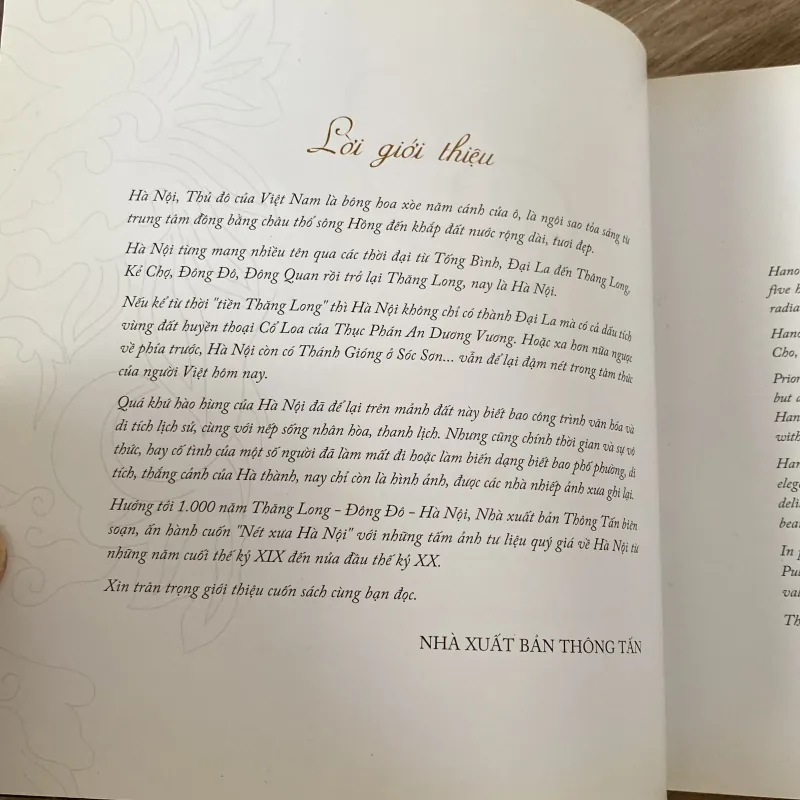 NÉT XƯA HÀ NỘI (HANOI'S ANCIENT FEATURES), sách ảnh tư liệu, xb 2007 996030