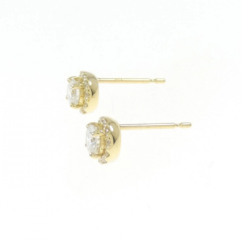 K18YG/ST Bông tai kim cương 0.243CT 0.244CT H SI1 Tốt - Hàng hiệu Chính hãng 874620