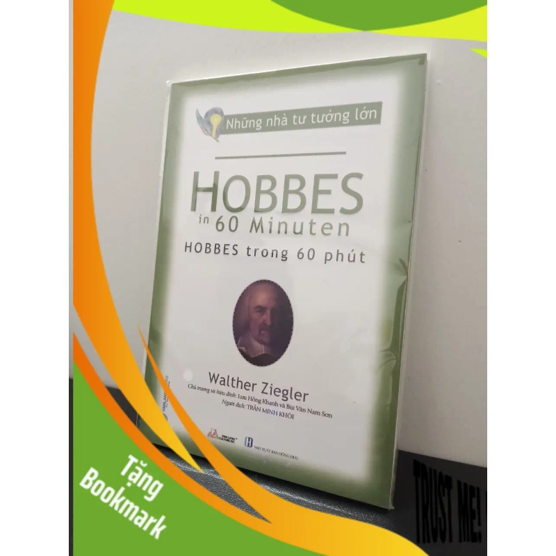 (TẶNG BOOKMARK) Những Nhà Tư Tưởng Lớn - Hobbes - Walther Ziegler New 100% RBK.ASB1403 949870