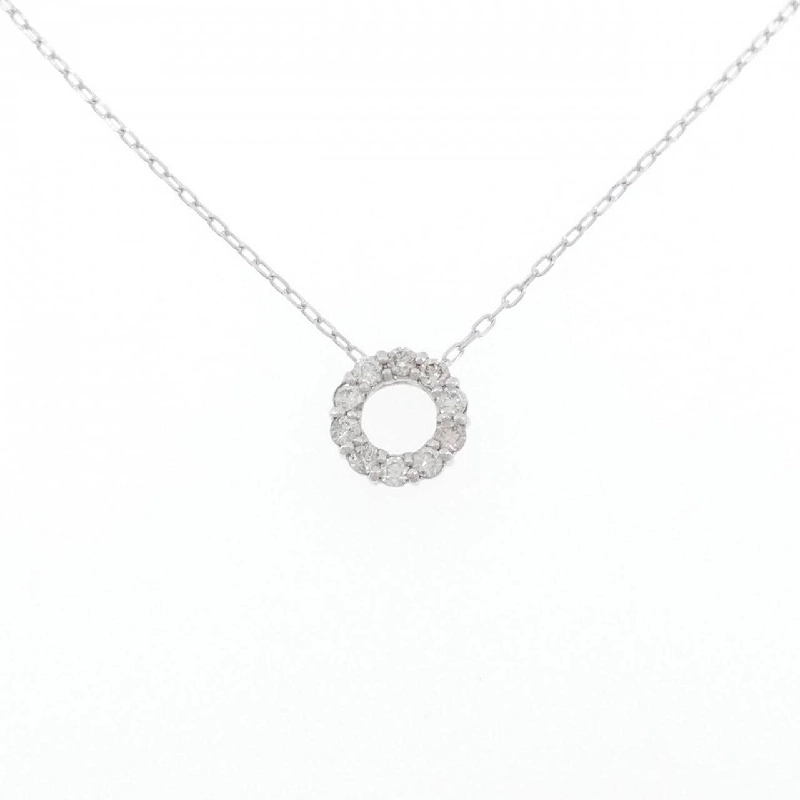 K18WG Dây chuyền kim cương 0.30CT - Hàng hiệu Chính hãng 861203