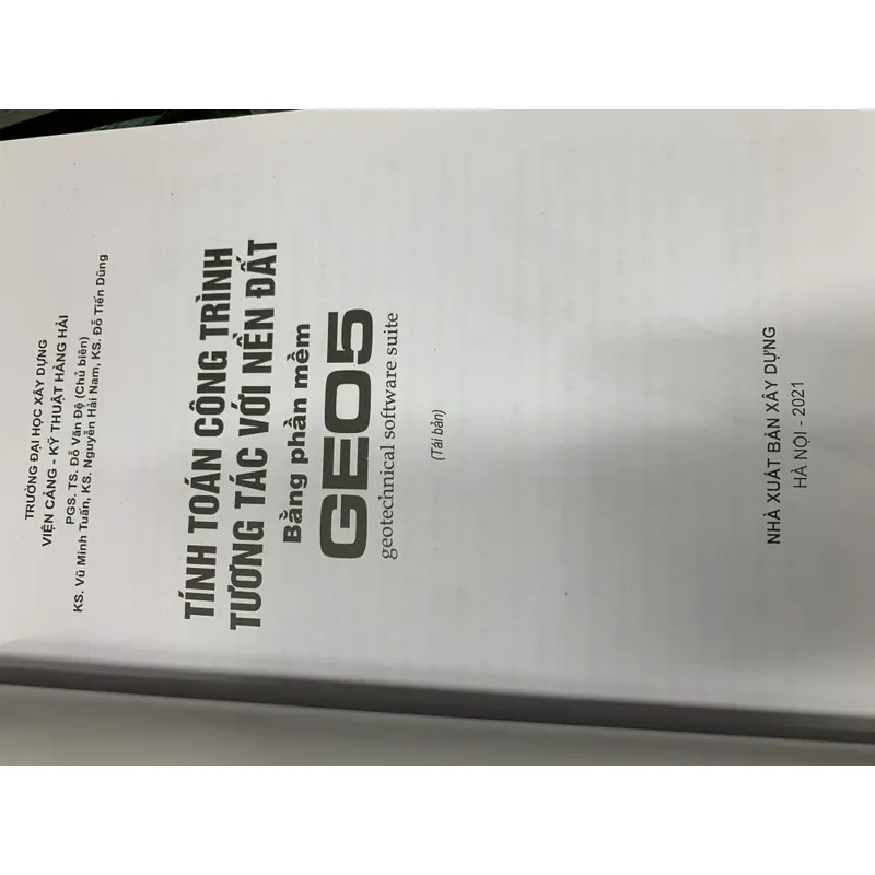 Tính toán công trình tương tác với nền đất bằng phần mềm geo5.  716511