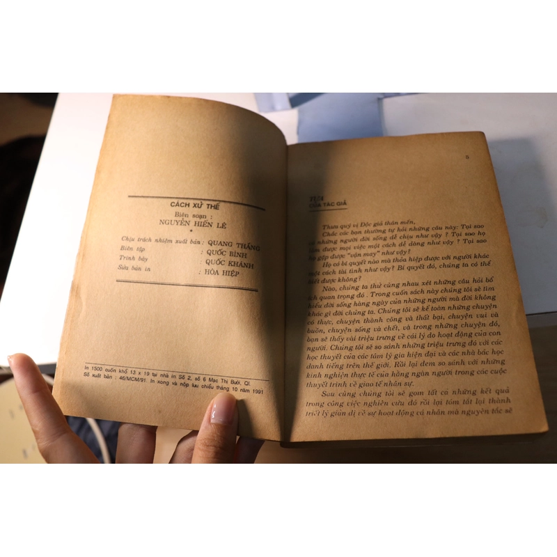 CÁCH XỬ THẾ (CỦA NGƯỜI NAY) 1991- Nguyễn hiến Lê  477282