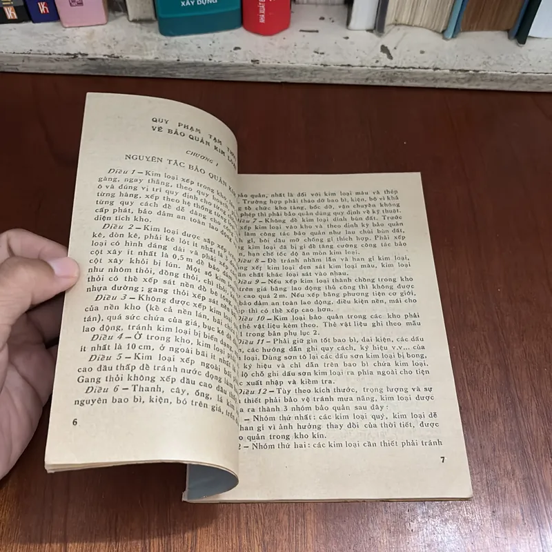 II Sách Xưa: Quy Phạm Bảo Quản Kim Loại - Tổng Cục Vật Tư - 1970 603009