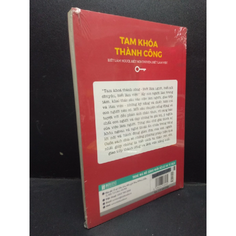 Tam khóa thành công Biết làm người biết nói chuyện biết làm việc Đoan Mộc Tự Tại mới 100% HCM.ASB2003 kỹ năng 345628