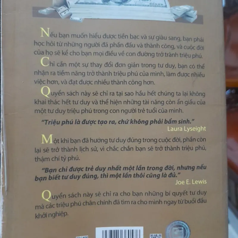 Laura Lyseight - TUỔI TRẺ VỚI TƯ DUY TRIỆU PHÚ 1023190