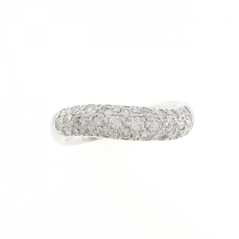 Nhẫn kim cương Pavé K14WG 0.60CT - Hàng hiệu Chính hãng 854595