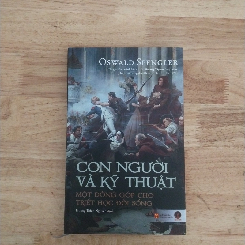 Con người và kỹ thuật - Oswald Spengler (bìa cứng) 543266