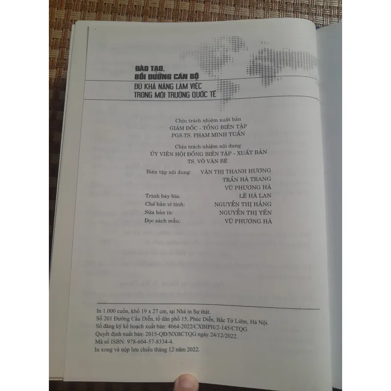 ĐÀO TẠO BỒI DƯỠNG CÁN BỘ ĐỦ KHẢ NĂNG... 755802