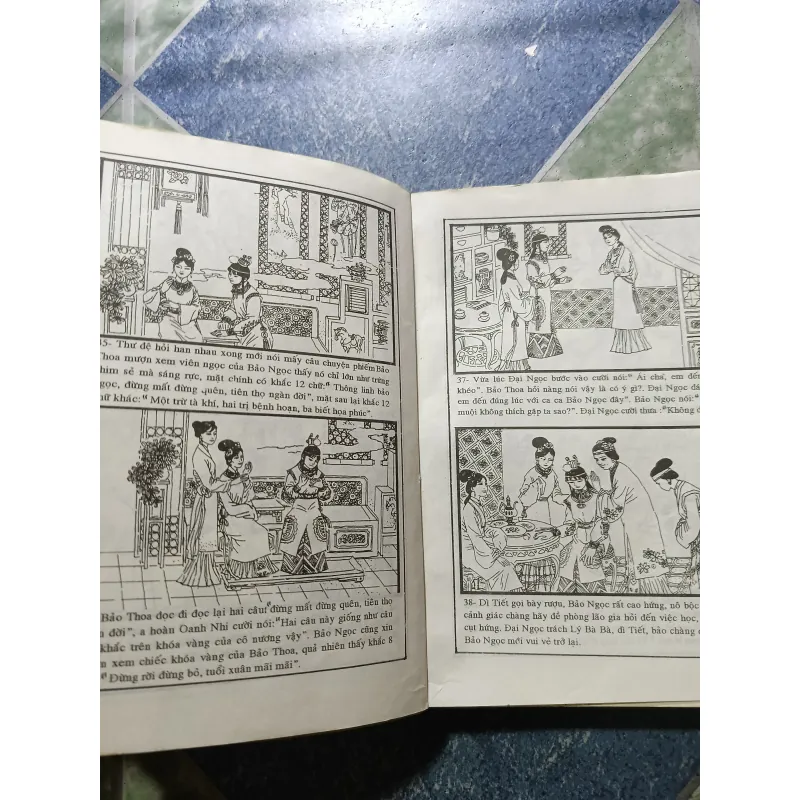 Truyện rút gọn bằng tranh - Hồng Lâu Mộng 1011098