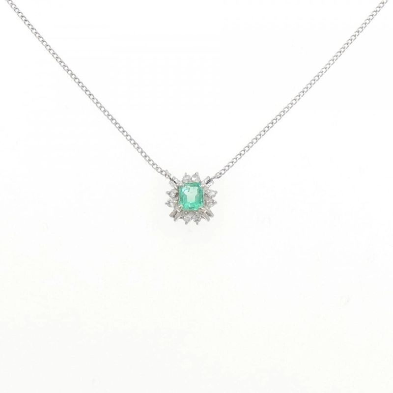 Dây chuyền Emerald PT900/PT850 0.21CT - Hàng hiệu Chính hãng 863556