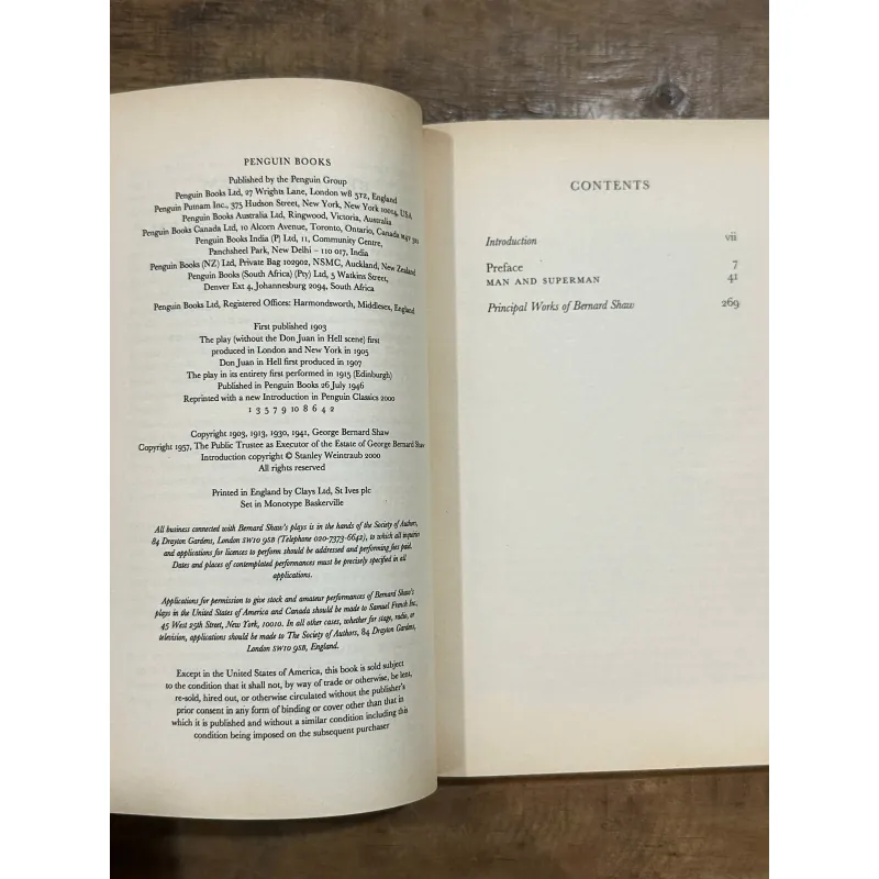 Man and Superman - George Bernard Shaw (Penguin Classics) 731173