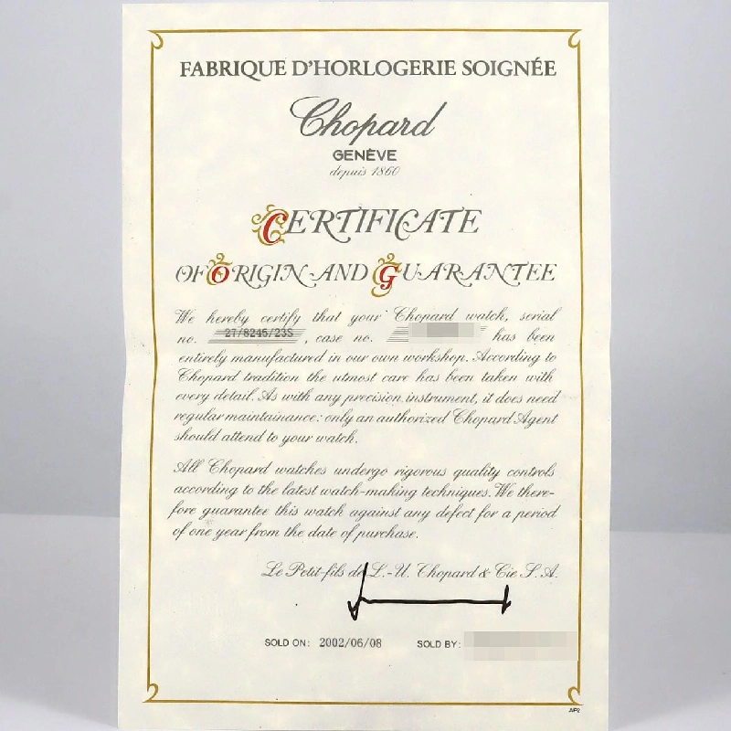 Chopard Happy Sport 2P&1F 27/8245/23S SS Quartz - Hàng hiệu Chính hãng 875342