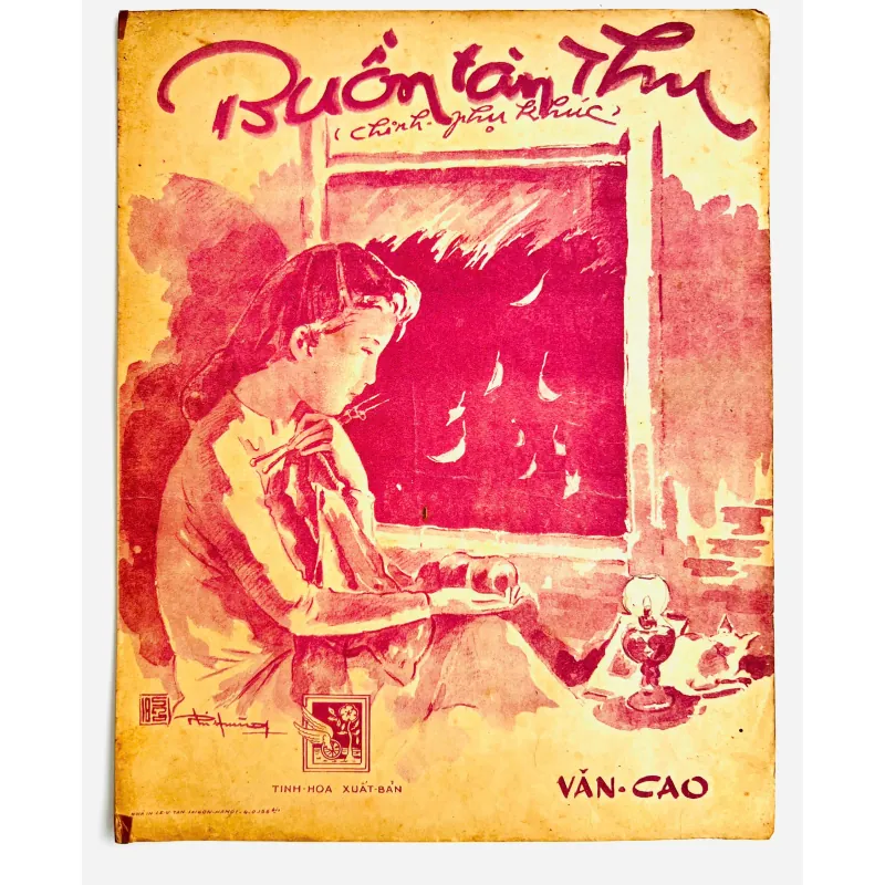 Tờ Nhạc Tiền Chiến Kinh Điển: BUỒN TÀN THU - Văn Cao (NXB Tinh Hoa 1953) 728107