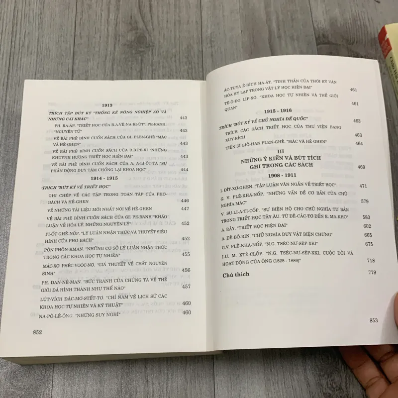 Bút ký triết học. 3a3 1012798