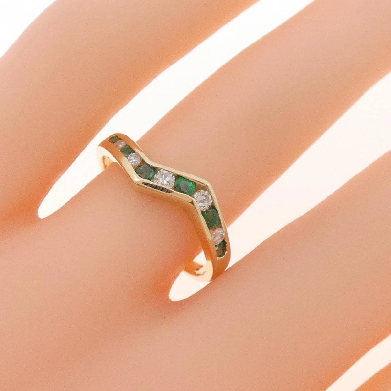 Nhẫn ngọc lục bảo 585YG 669637