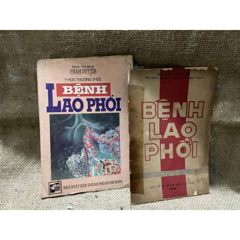 2 cuốn sách y - Lao phổi 800187