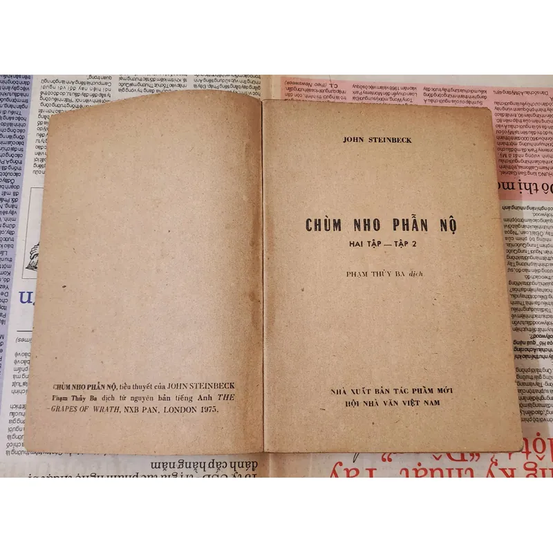 Tác phẩm kinh điển của John Steinbeck: CHÙM NHO PHẪN NỘ 705289