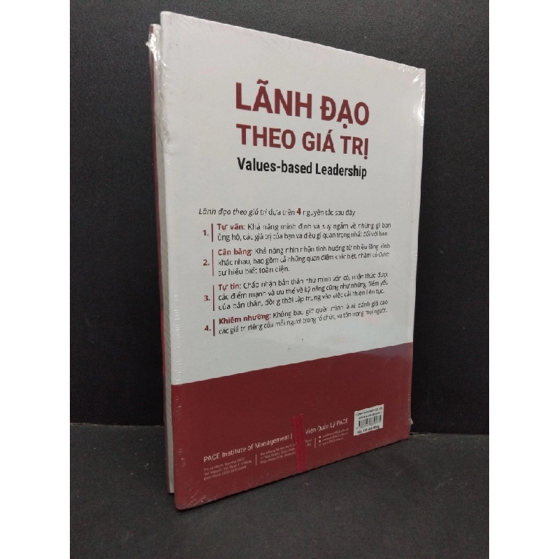 Lãnh đạo theo giá trị (bìa cứng) mới 100% HCM1410 Harry M. Jansen Kraemer Jr. QUẢN TRỊ 308066