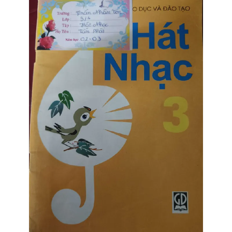 [Sách Cũ SCGR] Hát nhạc lớp 3 GIÁO KHOA ANTQ0810 682674