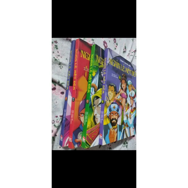 Nghìn lẻ một đêm truyện tranh màu 4 tập 713507