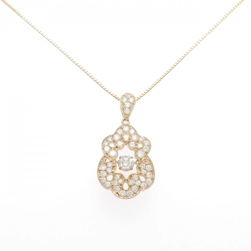 K18PG Dây chuyền kim cương 0.30CT - Hàng hiệu Chính hãng 857989