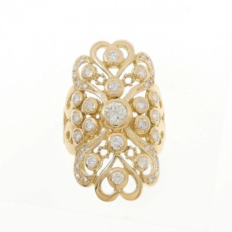 Nhẫn kim cương hình trái tim K18YG 1.03CT 667600