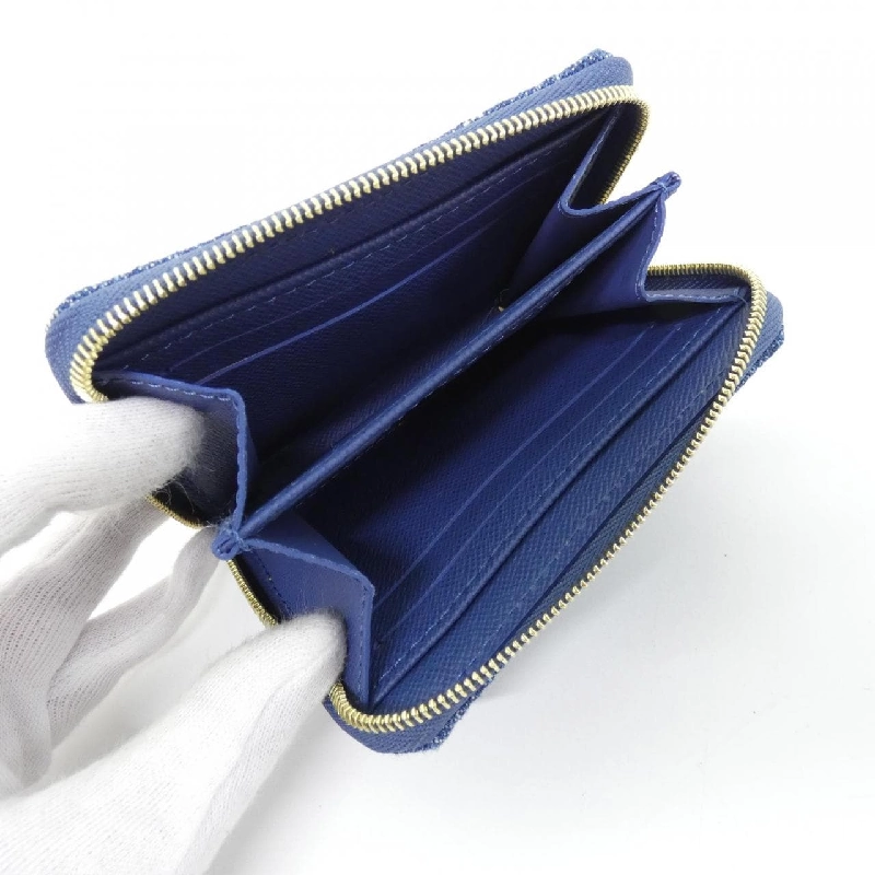 Louis Vuitton LV Remix (Monogram Denim) Zippy Coin Purse M82957 Coin Case 621108