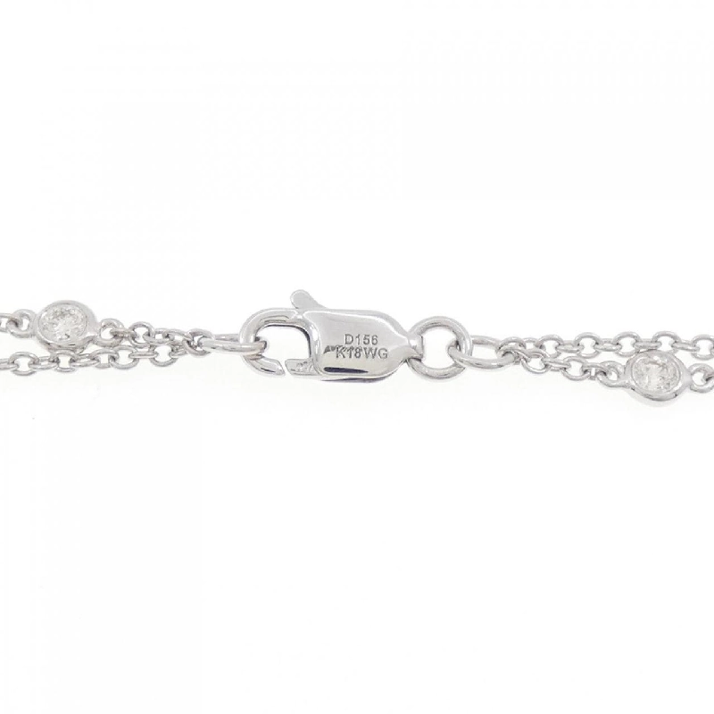 K18WG Dây chuyền kim cương 1.56CT - Hàng hiệu Chính hãng 863493