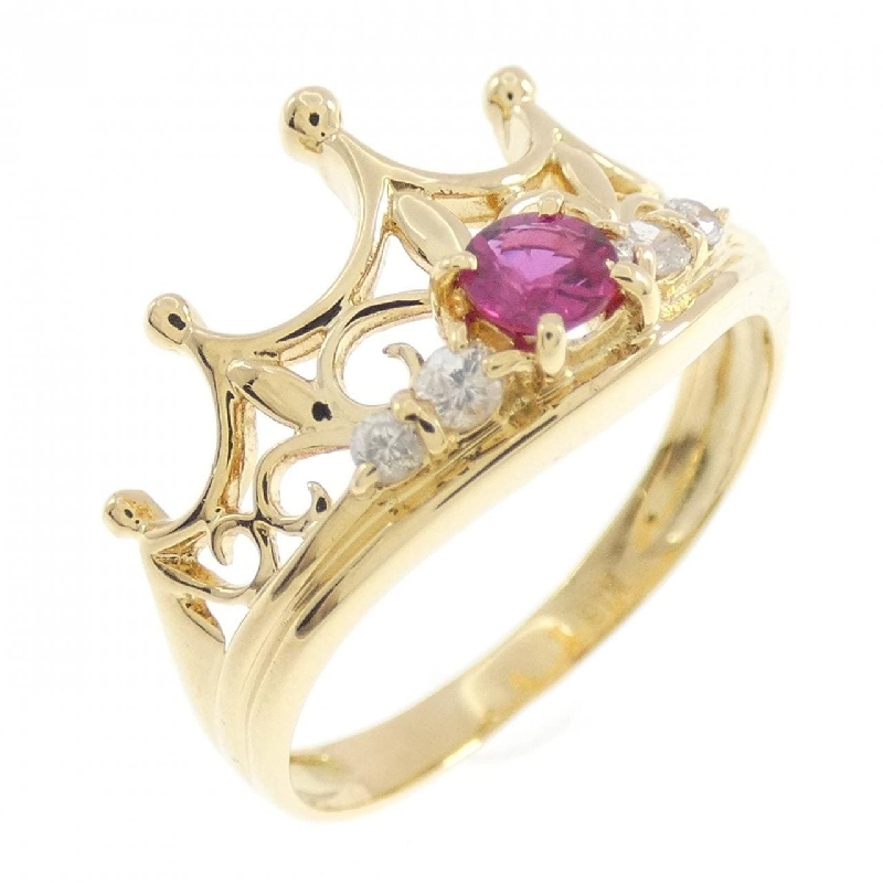 Nhẫn ruby K18YG 669559